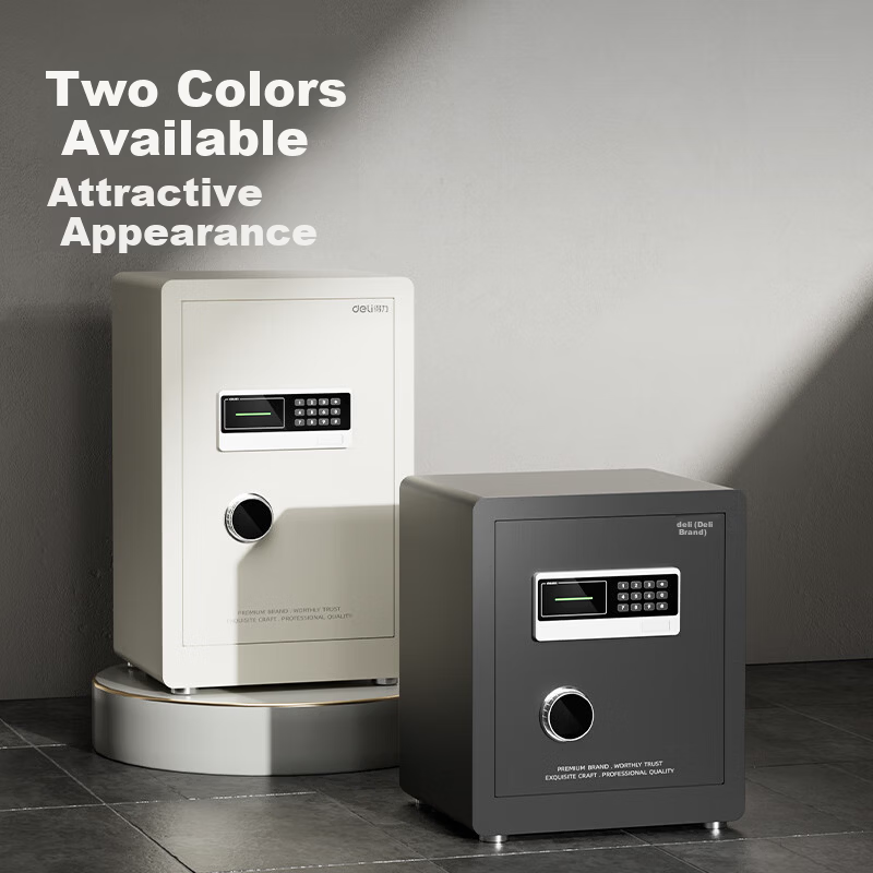 Deli Safe - Fingerprint Password Safe Box