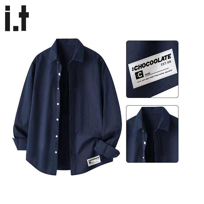 CHOCOOLATE Pure Cotton Long Sleeve Shirt