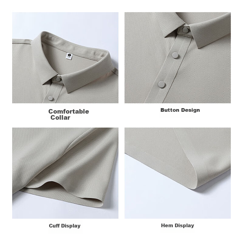 EASTERN CAMEL Men's Summer Quick-Dry Polo Shirt
