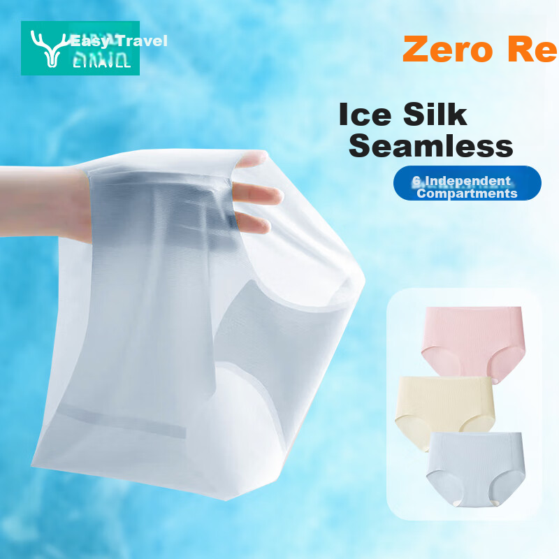 Etravel 7A Antibacterial Seamless Underwear for Women
