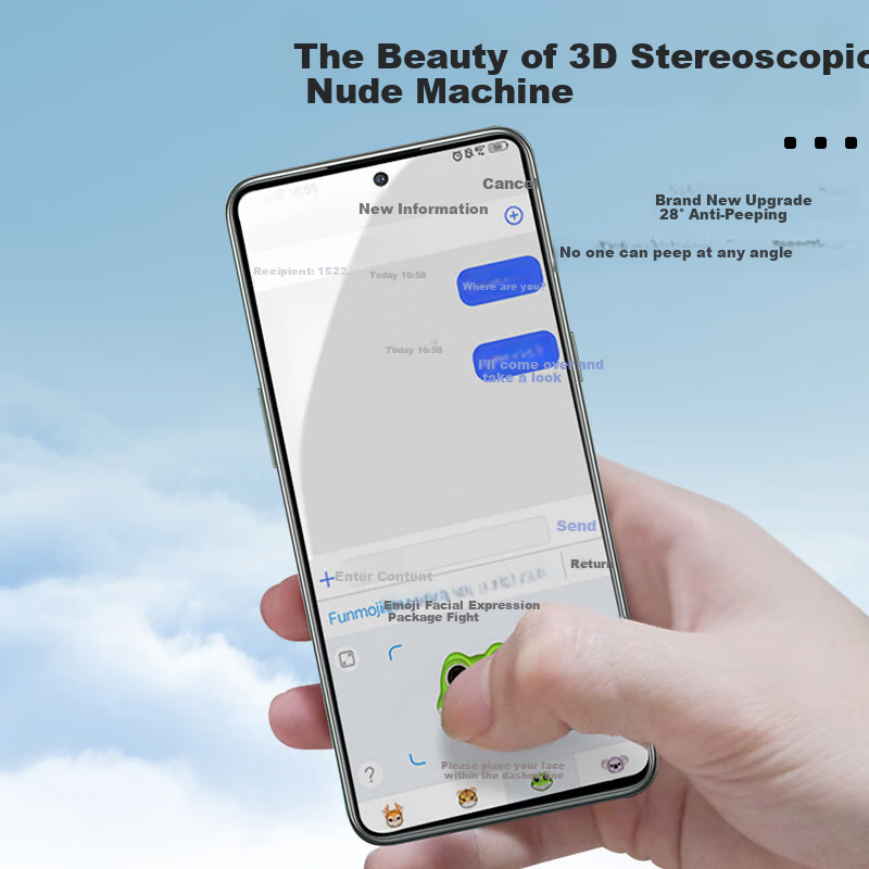 LANGLING Ultrasonic Unlock Tempered Glass for Vivo X200S
