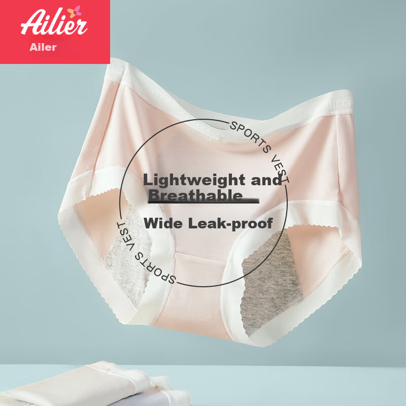 Ailier&ouluola Girls' Leak-Proof Modal Underwear
