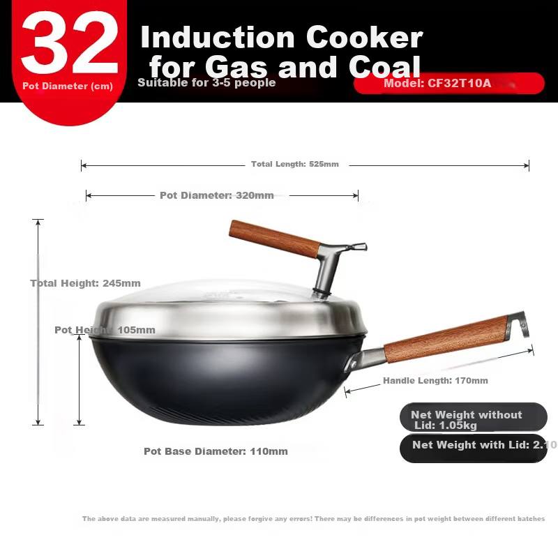 ASD Magic Titanium Wok - 32cm