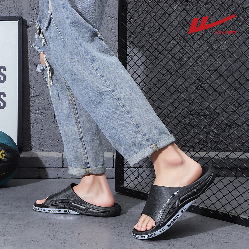 Warrior Men's Non-Slip Sandals with Squishy Feel