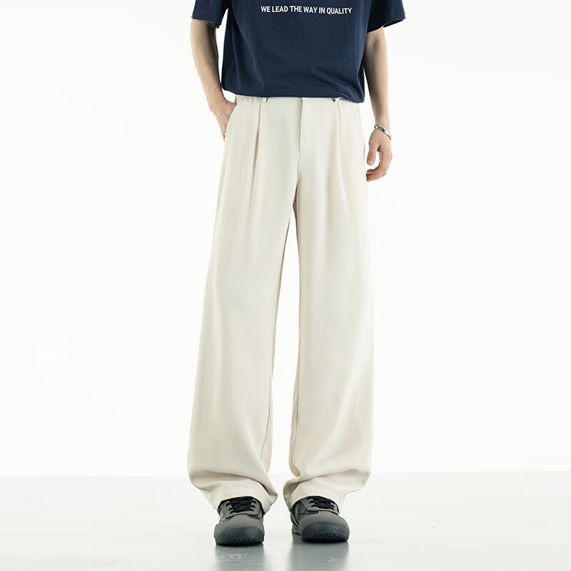MAYBEYOND Men's Summer American-Style Trousers