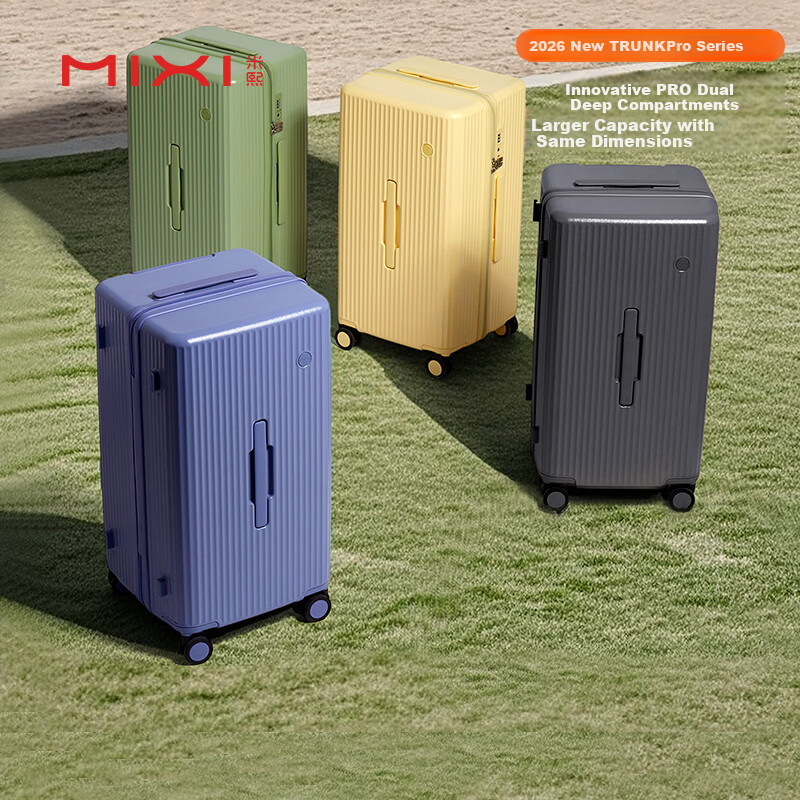Mixi Large Capacity 24-Inch Spinner Suitcase