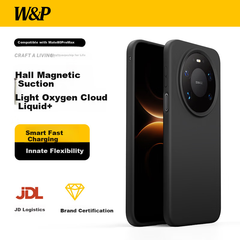 W&P Hall Magnetic Liquid Silicone Case