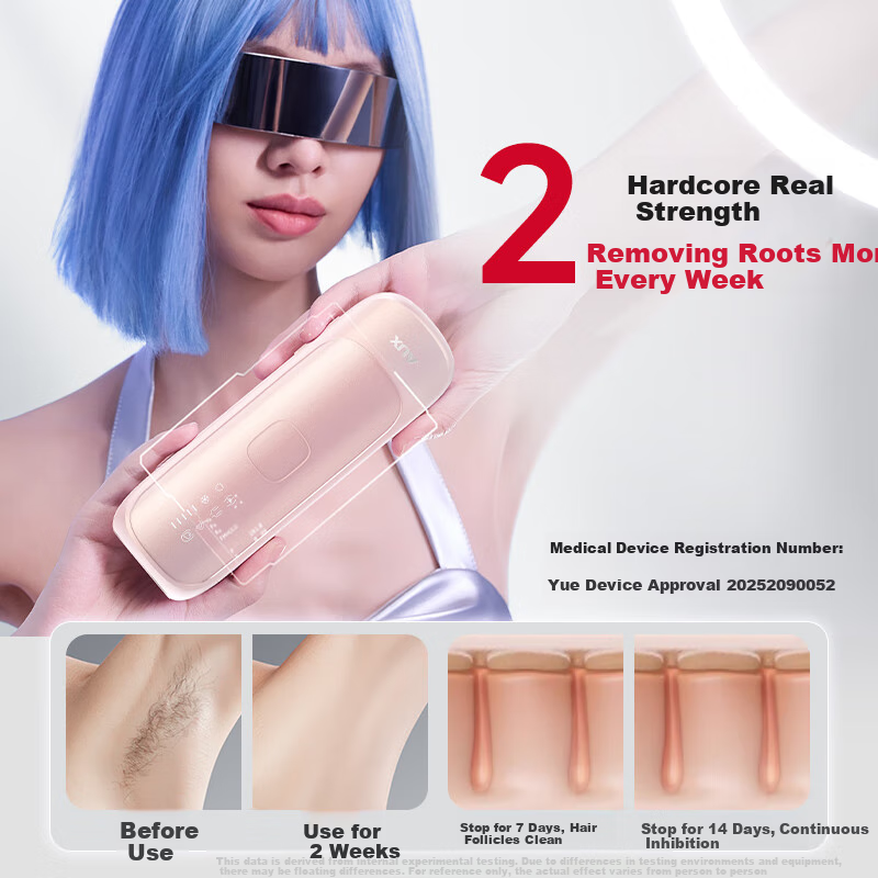 AUX Ice Point Laser Hair Removal Device