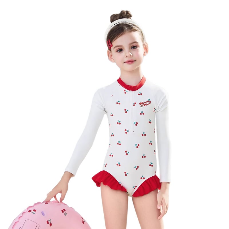 Disney Girls' One-Piece Swimsuit for Sun Protection