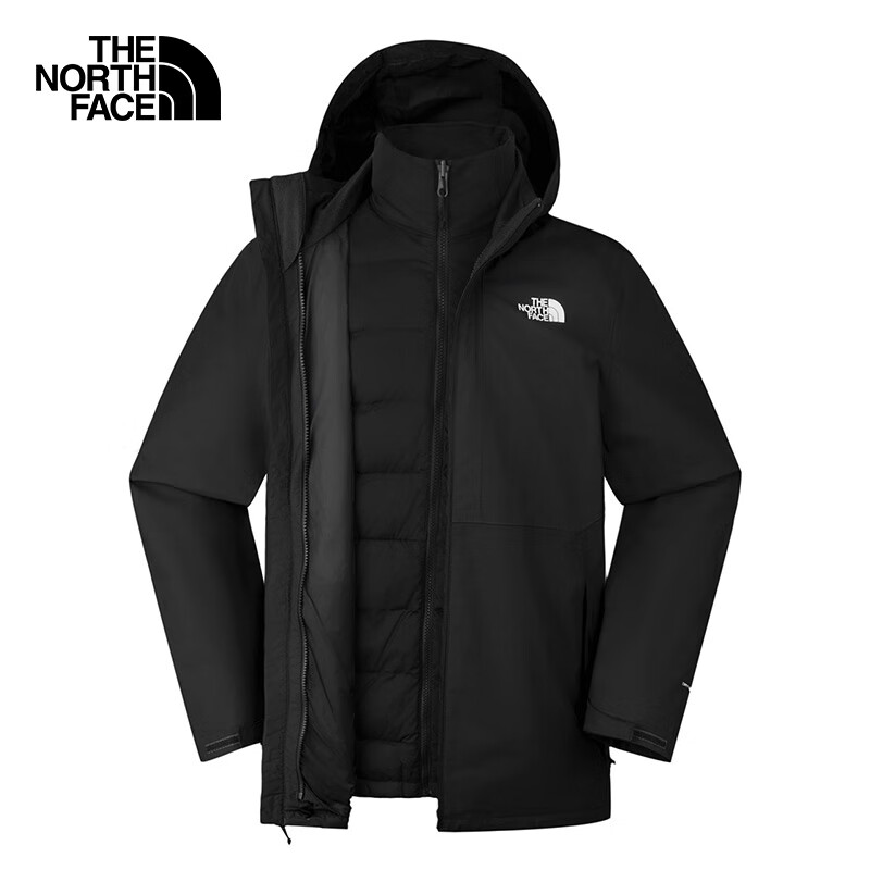The North Face 3-in-1 Waterproof Jacket with Down Liner