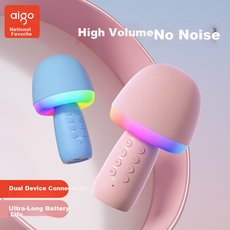Aigo K1 Black Wireless Microphone
