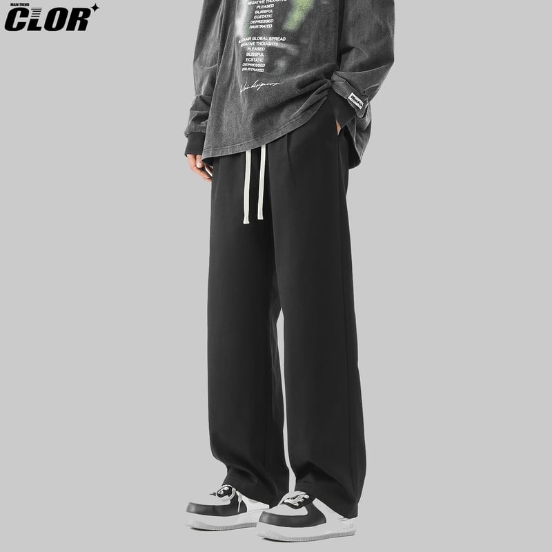 CLOR Men's Pure Cotton Casual Pants