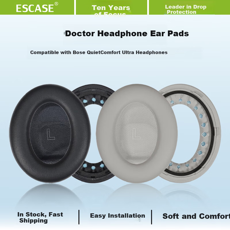 ESCASE Replacement Ear Pads for Bose QC Ultra