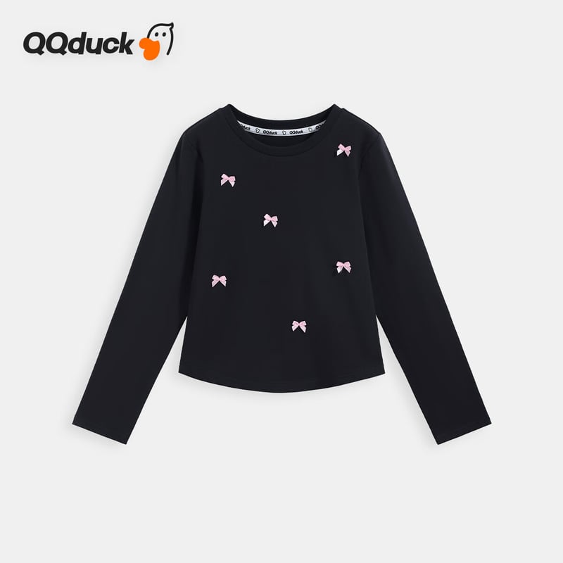 QQ DUCK Girls' Long Sleeve T-Shirt