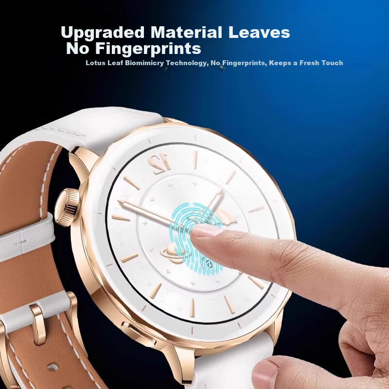 Iboann Transparent Case + Screen Protector for Oppo Watch X3/X2 Mini