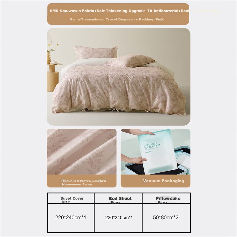 Shuixingjiafang 7A Antibacterial Bedding Set