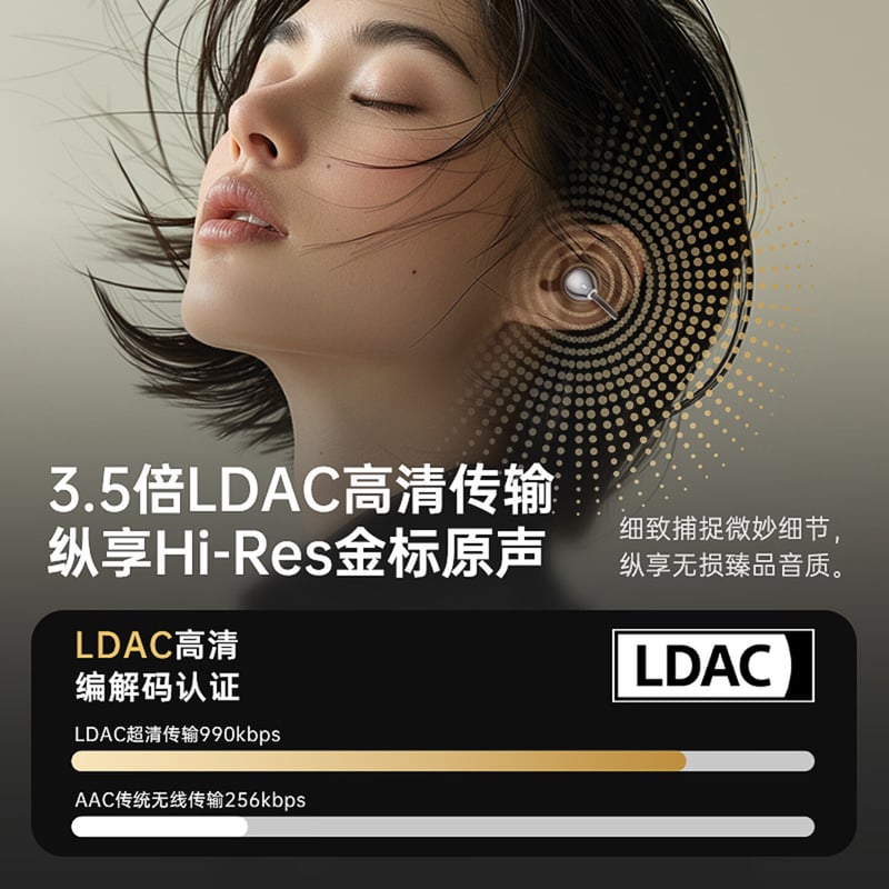 iKF AirClip Pro LDAC - Open Bone Conduction Headphones