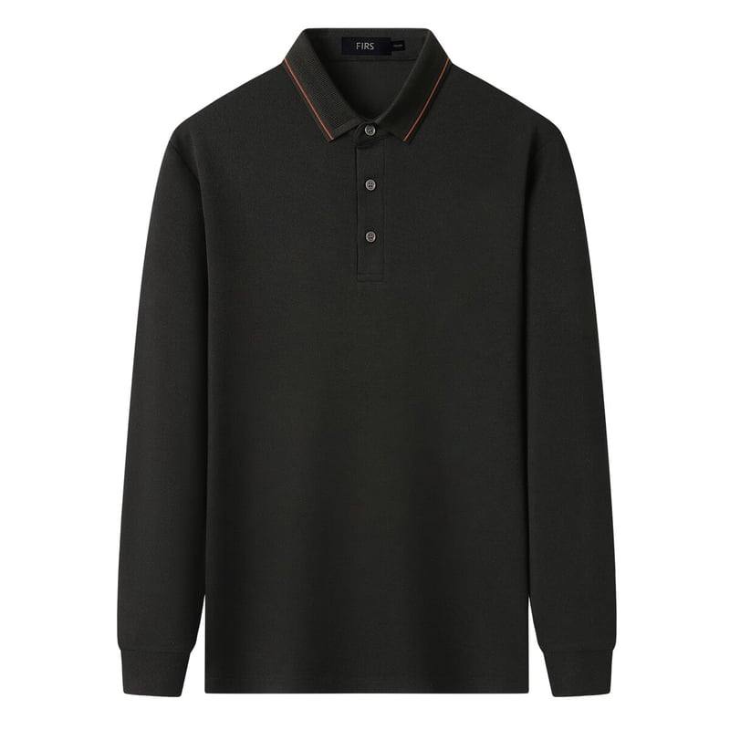 FIRS Wool & Silk Polo Shirt Men