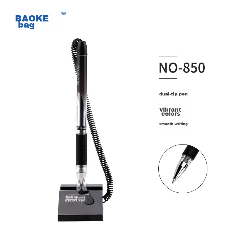 BAOKE 1NO850 0.5mm Double-Ball Gel Pen