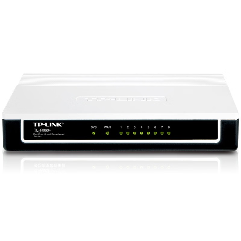 TP-LINK TL-R860+ 8-Port Wired Broadband Router