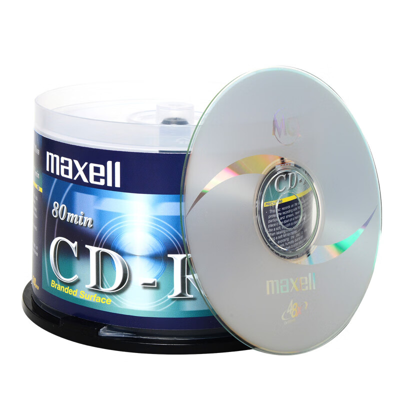 Maxell CD-R Recordable Discs, 52x Speed, 700MB