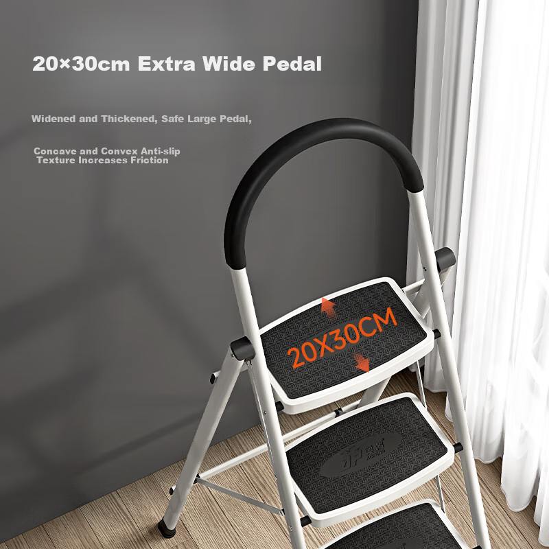 AOPENG 5-Step Reinforced Folding Ladder