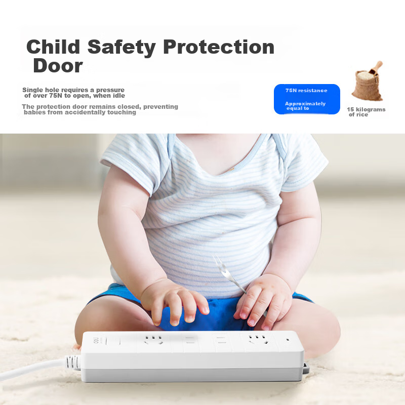Deli 3C Certified Power Strip