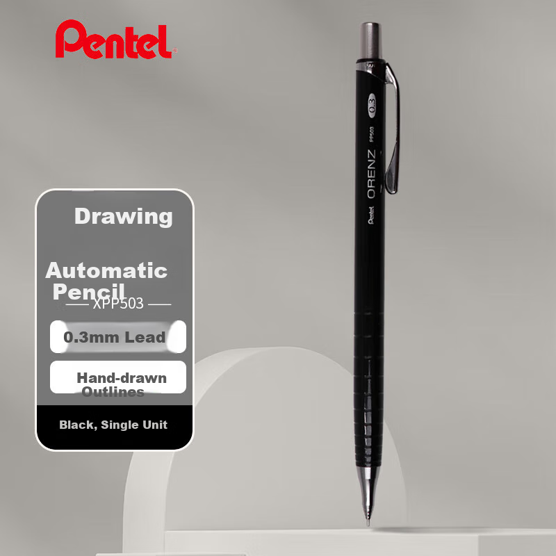 Pentel XPP503 0.3mm Mechanical Pencil for Kids