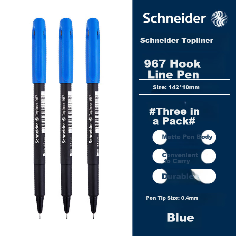 Schneider Fine Line Art Marker - Blue