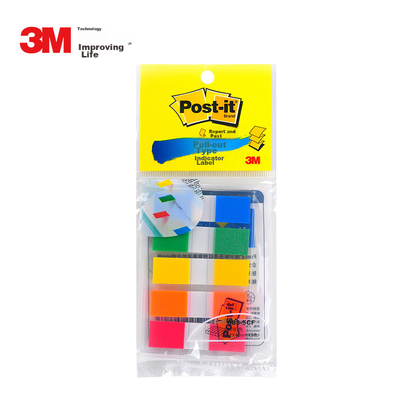 3M Sticky Notes - 5-Color Indicator Labels Set