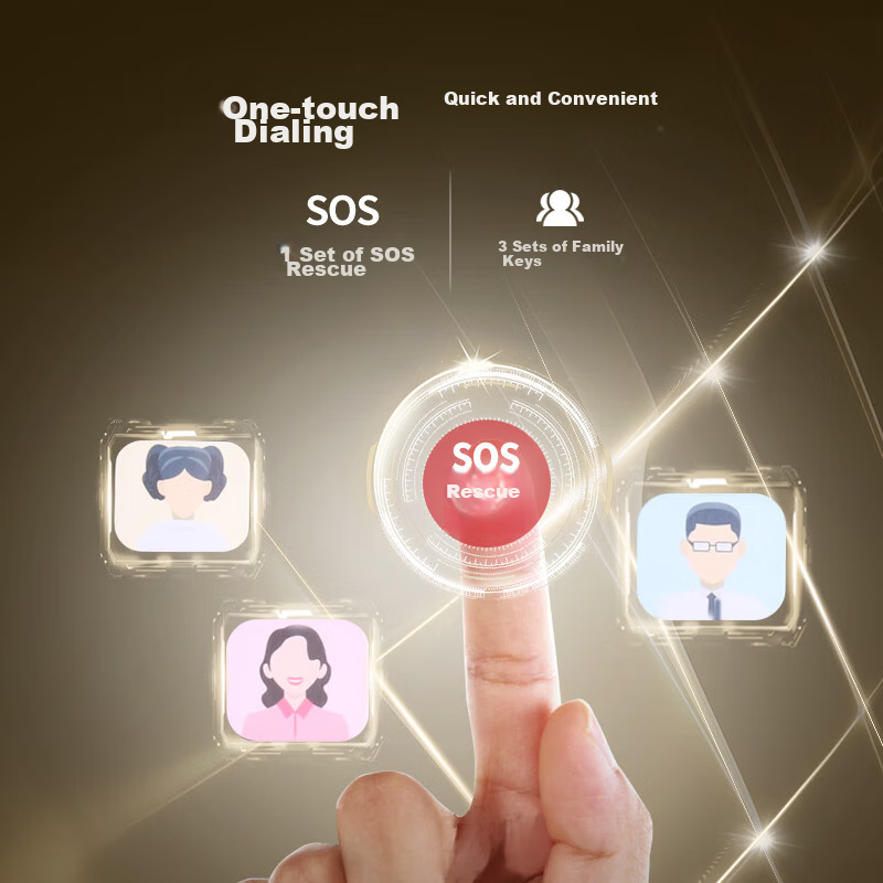 CHINO-E Landline Phone with SOS Button