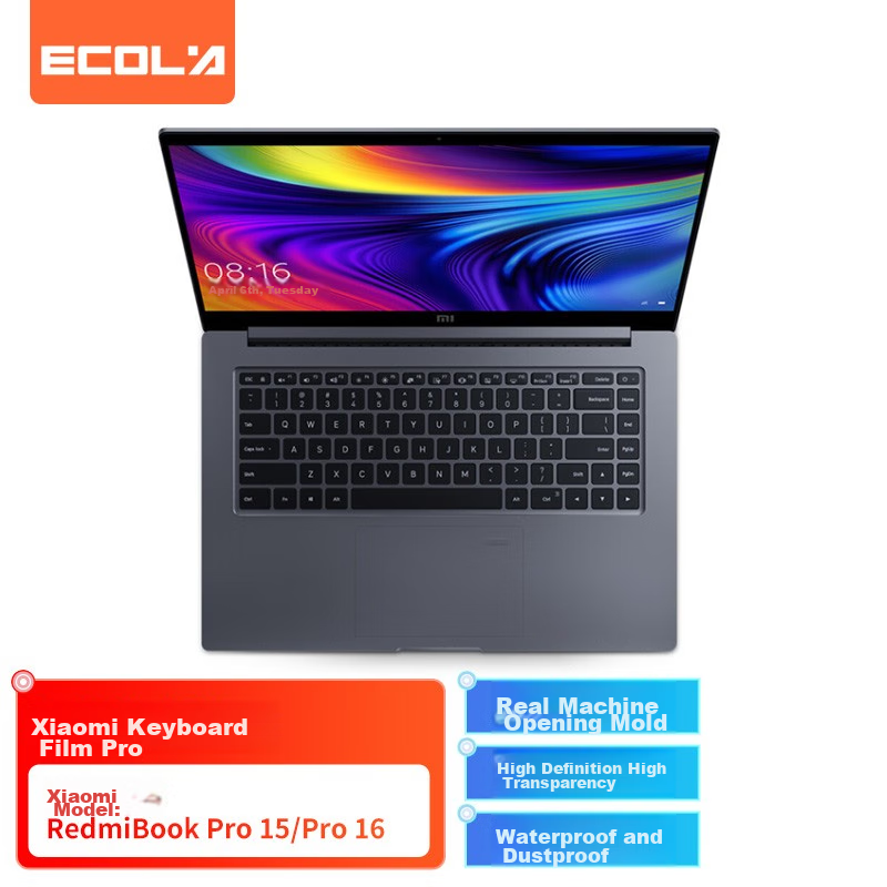 ECOLA TPU Keyboard Cover for Xiaomi/RedmiBook Pro 15.6/15/16 EL003