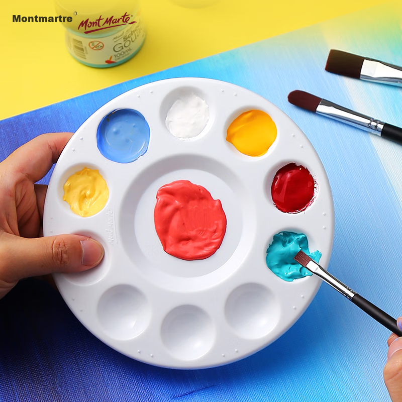 Mont Marte Gouache Watercolor Palette 17cm