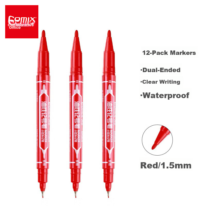 COMIX Dual-Tip Marker Pen Set