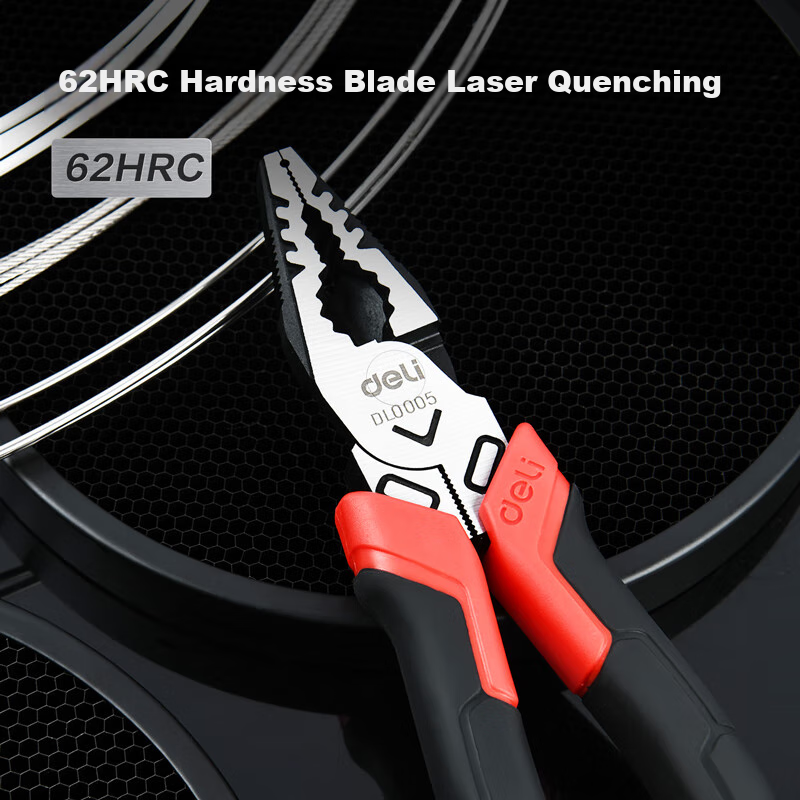 Deli Labor-Saving Tiger Pliers 8-Inch Wire Tool
