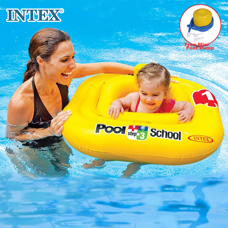 INTEX Baby Floating Ring for Toddlers 1-2 Years