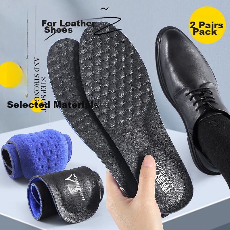 Antarctic Man Men's Business Leather Shoes with Insoles