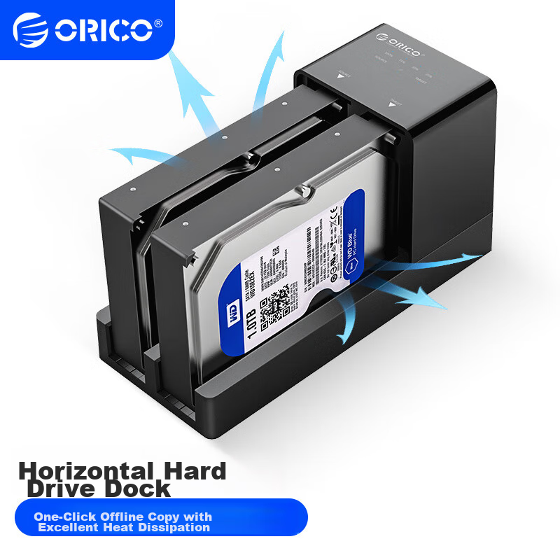 ORICO External Hard Drive Dock USB 3.0 with Offline Copy