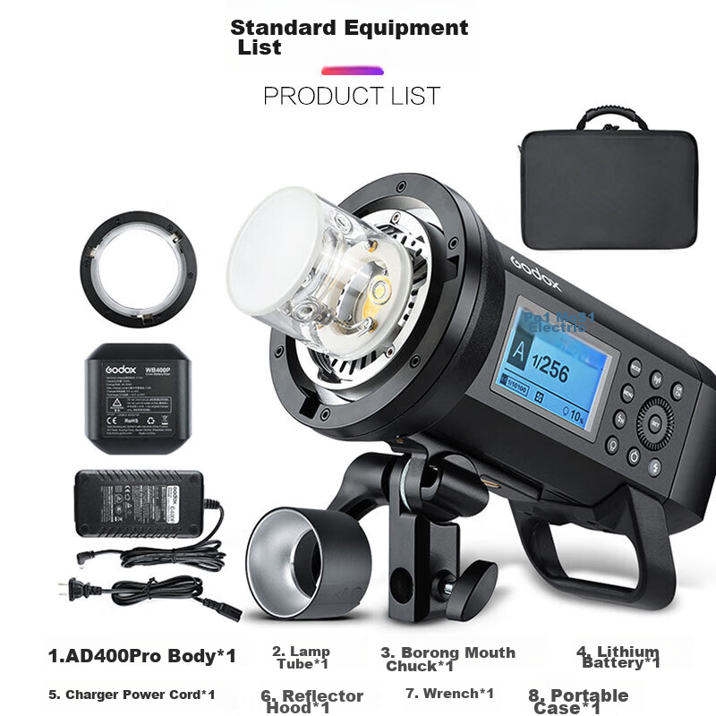 Godox AD400pro Portable Outdoor Flash Light