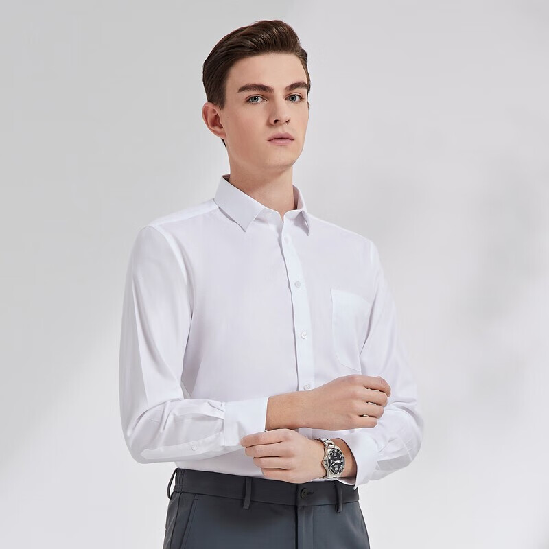 YOUNGOR Men's Spring Summer Business Casual Shirt