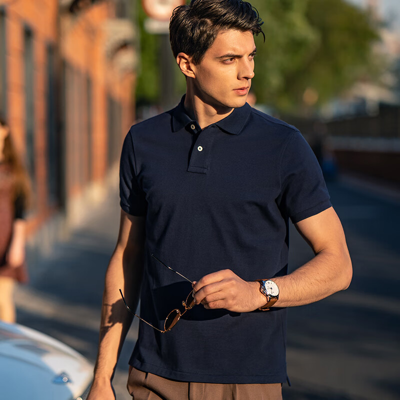 Mr. Bu Tong Polo - Dark Blue 3XL