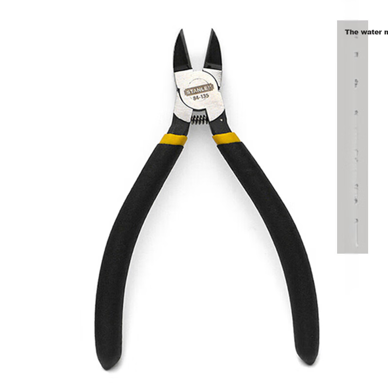 STANLEY Black Double Plastic Handle Water Pipe Pliers