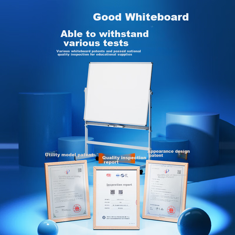 BBNEW Double-Sided Whiteboard with Stand