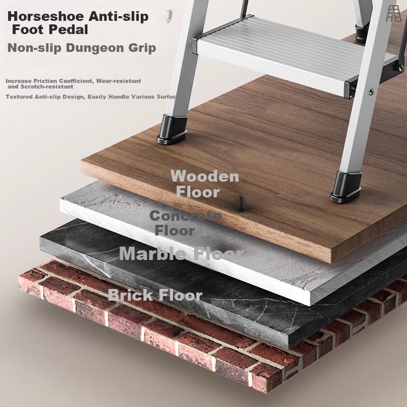 DELIXI Foldable A-Frame Ladder