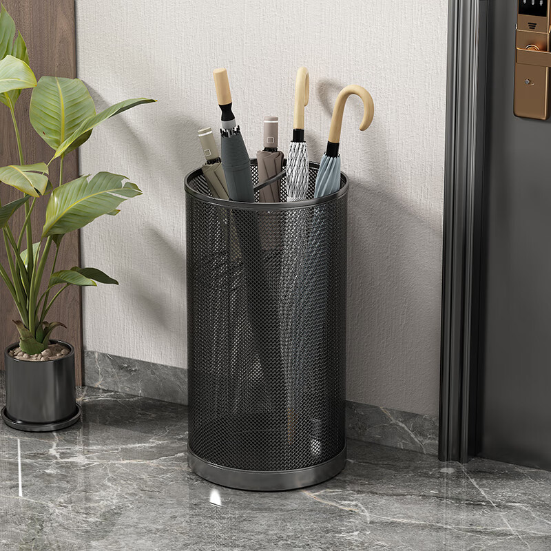 AEY Umbrella Storage Rack Large Black