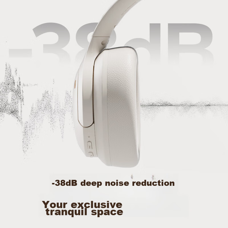 SANSUI TD46 Over-Ear Bluetooth Headphones