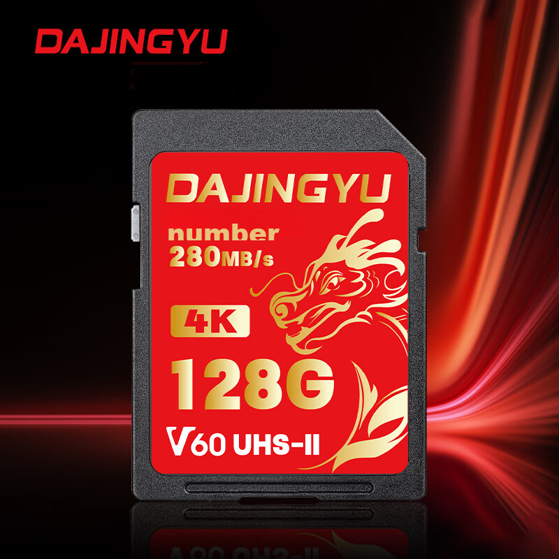 DAJINGYU Big Whale SD Card 256GB V60