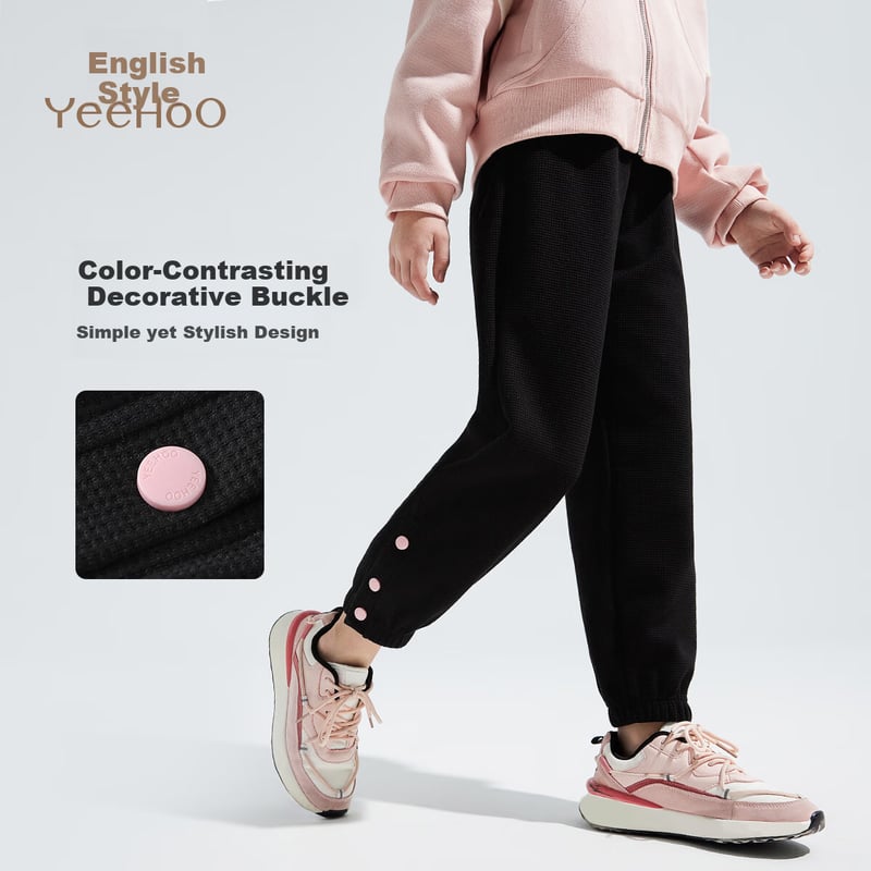 YEEHOO Girls' Casual Sweatpants