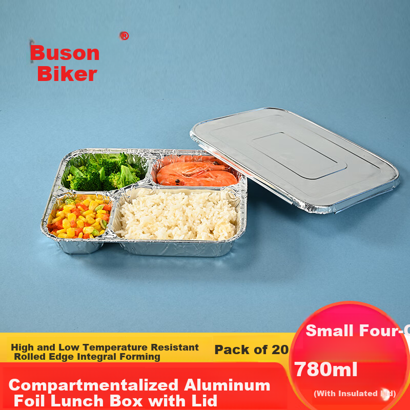 Babike Aluminum Foil Takeout Boxes