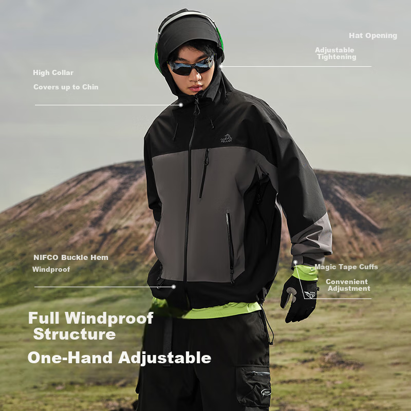 Pelliot Cheng Yi Style Mountain Shell Pro Windbreaker